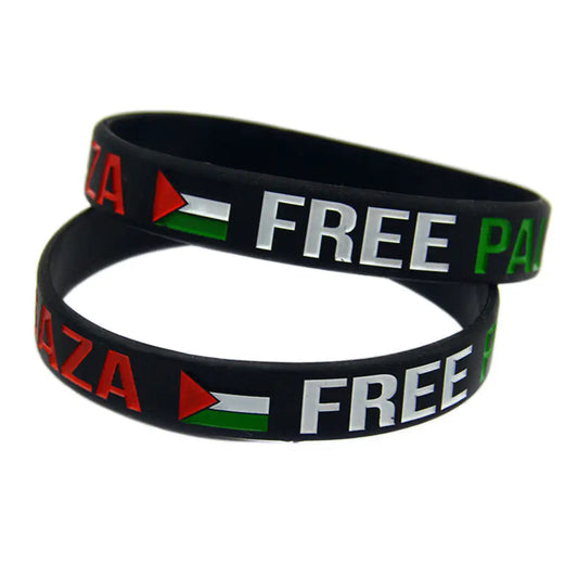 Free Palestine Flag Wristband
