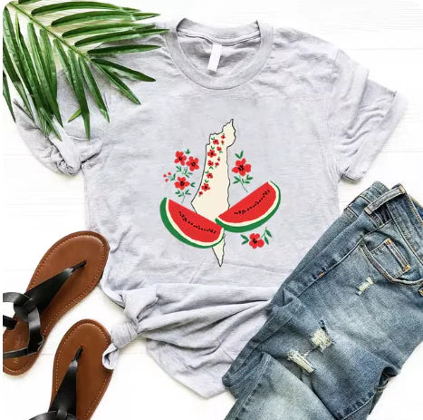 Women's Graphic "Watermelon" T-Shirt