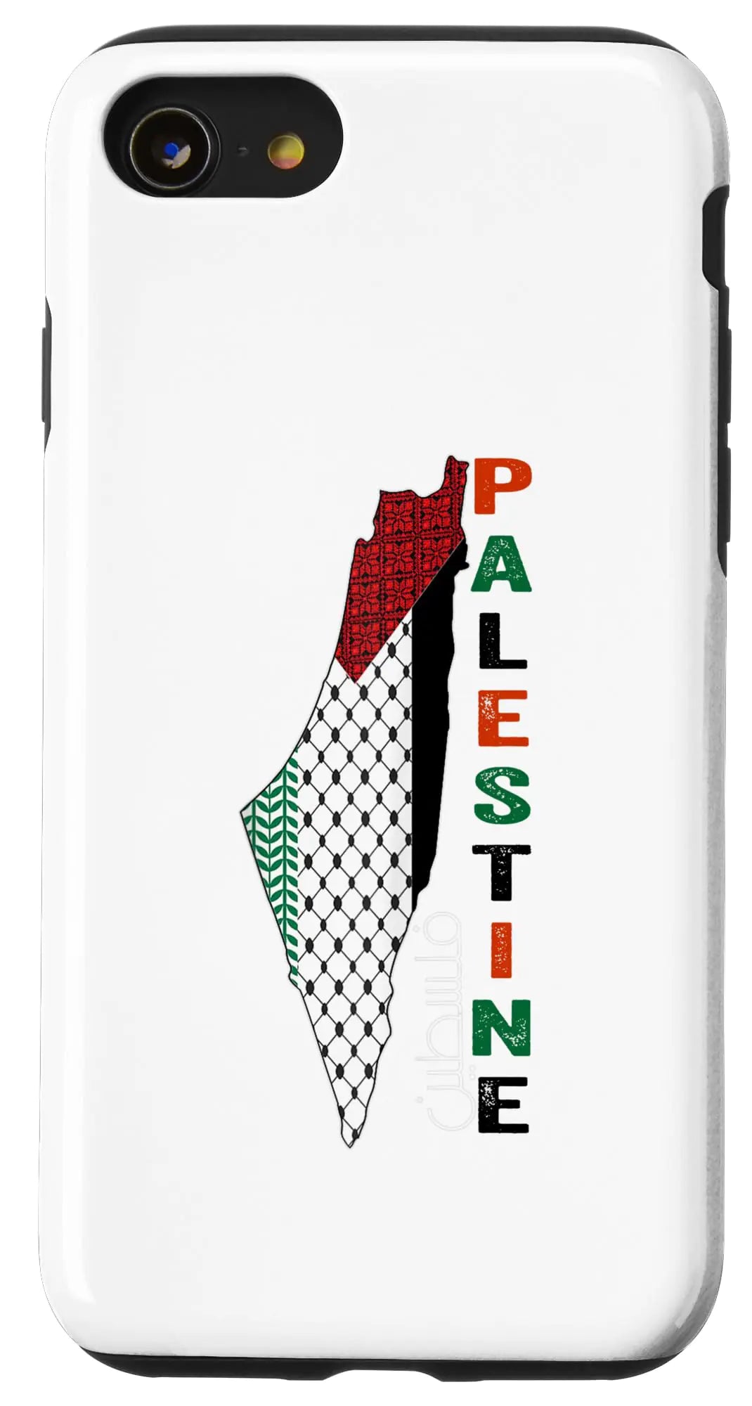 iPhone SE (2020) / 7 / 8 Free Gaza Palestine Flag Arabic Case