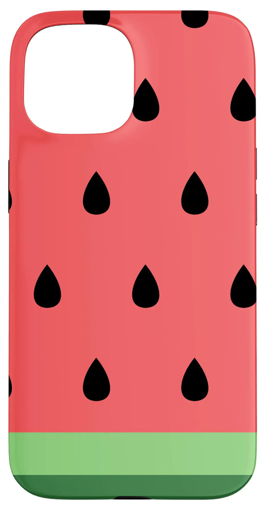 iPhone 15 Watermelon Fruit Girly Design Case