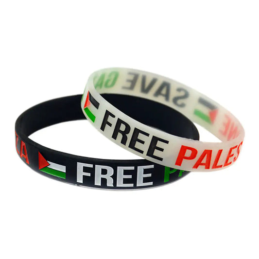 Free Palestine Flag Wristband